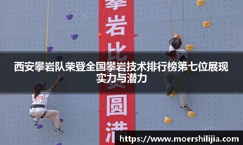 西安攀岩队荣登全国攀岩技术排行榜第七位展现实力与潜力